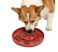Ciotole Per Cani A Lento Pasto | Stazione Alimentare Base Robusta Anti En Silicone Alimentare, Slow Feeder Cibo Cani | In Auto Casa Animali Di Media Taglia Esterno Interno Leccatura Pasto Quoti