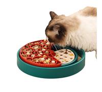 Ciotole per Cani Con Slow Feeder - Girevole 360 Gradi | Stazione Alimentazione Interattiva - Cuccioli Gatti Mangiare Bere Sano, Gioco Puzzle Anti Noia, Alimentatore Lento Antisoffocamento
