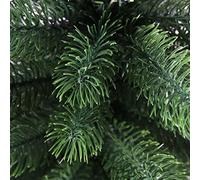 CIOURSTO 90 Cm Arbre de Noël Artificiel Vert Réaliste avec Panier, Réutilisable, Robuste, Robuste, Base en Acier, Assemblage Facile, Branches PE Réalistes, Intérieure, Utilisation (65 cm)