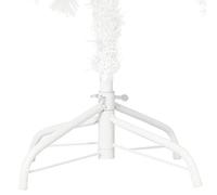 CIOURSTO 90 Cm Arbre de Noël Artificiel Vert Réaliste avec Panier, Réutilisable, Robuste, Robuste, Base en Acier, Assemblage Facile, Branches PE Réalistes, Intérieure, Utilisation (210 cm)