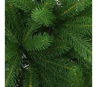 CIOURSTO 90 Cm Arbre de Noël Artificiel Vert Réaliste avec Panier, Réutilisable, Robuste, Robuste, Base en Acier, Assemblage Facile, Branches PE Réalistes, Intérieure, Utilisation (120 cm)