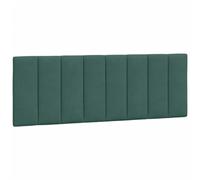 CIOURSTO Coussin de Tête de Lit Minimaliste Moderne, Dossier de Lit à Rayures Verticales avec Sangles de Fixation, Coussin d'oreiller Doux pour Chambre à Coucher (140 cm)