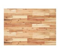 CIOURSTO Dessus de Bureau, Bois Massif Non Traité, Comptoir Rectangulaire en Bois pour Bureaux, Postes de Travail de Cuisine, Établis de Garage, Vanités de Salle de Bain (120 x 70 x 4 cm)