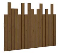 CIOURSTO Mur de Lit en Bois de Pin Robuste, Tête de Lit Montée, Ensemble Complet de Chambre à Coucher pour Adulte pour Un Sommeil Réparateur (108 x 80 cm)