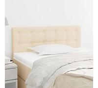 CIOURSTO Tête de Lit Capitonnée 2 Pièces en Tissu Hauteur Réglable Bouton de Dossier de Lit Têtes de Murales Capitonnées pour la Décoration de la Chambre à Coucher (90 cm Bas)