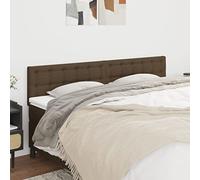 CIOURSTO Tête de Lit Capitonnée 2 Pièces en Tissu Hauteur Réglable Bouton de Dossier de Lit Têtes de Murales Capitonnées pour la Décoration de la Chambre à Coucher (160 cm Bas)