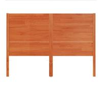CIOURSTO Tête de Lit en Bois de Pin Massif pour Lit, Finition Naturelle Non Traitée, Complément de Cadre de Universel pour Chambre Adulte (165,5 x 100 cm)