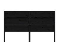 CIOURSTO Tête de Lit en Bois de Pin Massif pour Lit, Finition Naturelle Non Traitée, Complément de Cadre de Universel pour Chambre Adulte (206 x 100 cm)