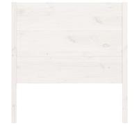 CIOURSTO Tête de Lit en Bois de Pin Massif pour Lit, Finition Naturelle Non Traitée, Complément de Cadre de Universel pour Chambre Adulte (106 x 100 cm)