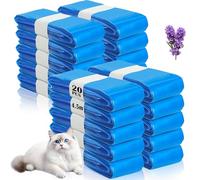 CIOXSOIO 20 Pièces Recharge Poubelle a Couche, 4.5m Sacs à Litière pour Chats, Résistance Barrière Anti-Odeurs, Compatible avec Litter Genie LitterLocker, Tous Les Types de Recharges