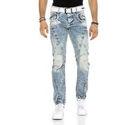 Cipo & Baxx Jean coupe droite pour homme C894A, 42W / 34L