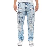 Cipo & Baxx Jean Homme CD798-bans Bleu Glacier W33/L32