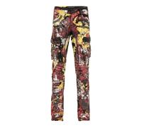 CIPO & BAXX Jean jaune / rouge / noir, Taille 30 Longueur 34