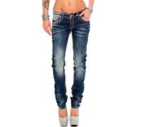 Cipo & Baxx Jeans pour Femmes WD256-bans Bleu W28/L32