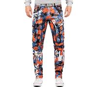 Cipo & Baxx Jeans pour Hommes CD587-bans Bleu W29/L32