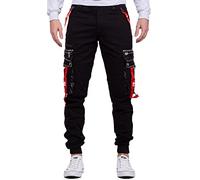 Cipo & Baxx pour Hommes Pantalonsdejogging CR132-bans Noir M