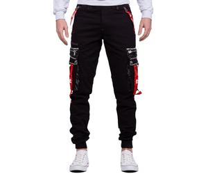 Cipo & Baxx pour Hommes Pantalonsdejogging CR132-bans Noir XL