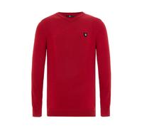 CIPO & BAXX Pull-over rouge sang / noir / argent, Taille XXL