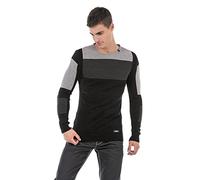 Cipo & Baxx Série de pulls pour homme : pull en tricot élégant au design moderne avec une grande tenue parfaite pour les loisirs, la vie quotidienne et les tenues streetwear cool, Cp247 noir
