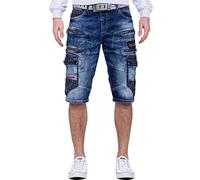 Cipo & Baxx Short Homme CK234 Bleu W40