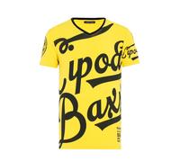 CIPO & BAXX T-Shirt 'CT635' jaune / noir, Taille L