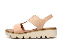 Cipriata Aladina Sandale À Talon Wedge Casual Pour Femme Nude