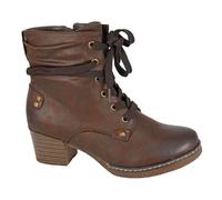 Cipriata Aleandra Femmes Créateur Mode Robe Habillé Bottines Marron