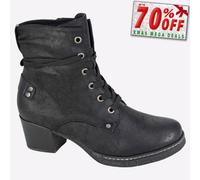 Cipriata Aleandra Femmes Mode Créateur Robe Habillé Bottines Noir