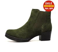 Cipriata Alessina Femmes Mode Décontracté Robe Créateur Bottines Vert