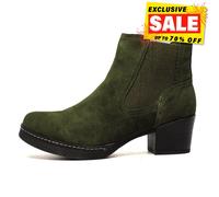 Cipriata Alessina Femmes Mode Décontracté Robe Créateur Bottines Vert