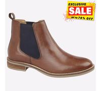 Cipriata Alexandra Femmes Cuir Mode Robe Chelsea Bottines Fauve