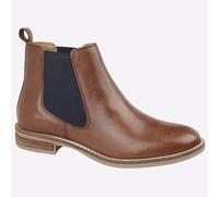 Cipriata Alexandra Femmes Cuir Mode Robe Chelsea Bottines Fauve