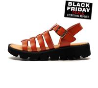 Cipriata Azia Sandales À Talons Wedge Casual Pour Femmes Tan