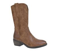 Cipriata - Bottes de cowboy pour femmes "Wanda" DF2362 (39,5 EU) (Marron clair)