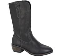 Cipriata - Bottes de cowboy pour femmes "Wanda" DF2362 (40,5 EU) (Noir)