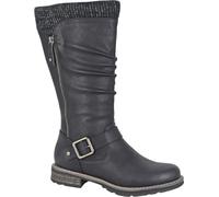 Cipriata - Bottes hautes pour femmes "Alisa",PolyuréthaneDF2336 (38 EU) (Noir)