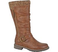Cipriata - Bottes hautes pour femmes "Alisa",PolyuréthaneDF2336 (39,5 EU) (Marron clair)