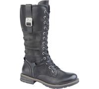 Cipriata - Bottes hautes pour femmes "Gabriela" DF1983 (35,5 EU) (Noir)