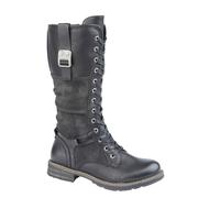 Cipriata - Bottes hautes pour femmes "Gabriela" DF1983 (43 EU) (Noir)