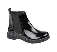 Cipriata Bottines Mira pour fille avec fermeture éclair Noir verni, Noir , 28 EU