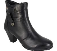 Cipriata - Bottines pour femme "Claretta", cuir DF2445 (37 EU) (Noir)