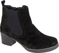 Cipriata - Bottines pour femmes "Alessina", daim DF2468 (38 EU) (Noir)