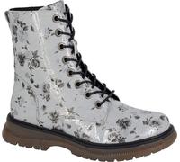 Cipriata - Bottines pour femmes "Annetta", Floral,Polyuréthanebrillant DF2405 (38 EU) (Gris)