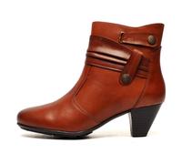 Cipriata Claretta Mémoire Mousse Femmes Cheville Bottes Fauve