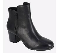 Cipriata Cleope Mémoire Mousse Femmes Décontracté Mode Cuir Bottines Noir