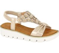Cipriata - Damen Sandalen "Salvia" DF2418 (39,5 EU) (Gold)