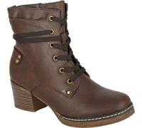 Cipriata - Damen Stiefeletten "Aleandra" DF2491 (36 EU) (Dunkelbraun)