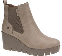 Cipriata - Damen Stiefeletten "Annina" DF2453 (40.5 EU) (helle Taupe)