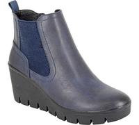 Cipriata - Damen Stiefeletten "Annina" DF4577 (40.5 EU) (Dunkles Marineblau)
