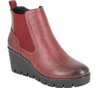 Cipriata - Damen Stiefeletten "Annina" DF4577 (42 EU) (Burgunderrot)